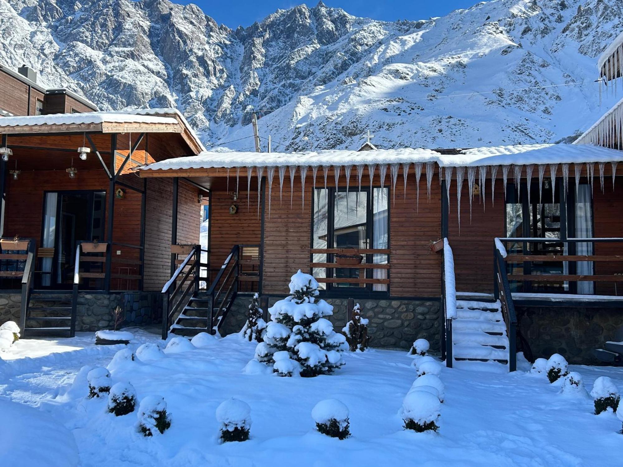Panorama Cottages Kazbegi Exteriör bild