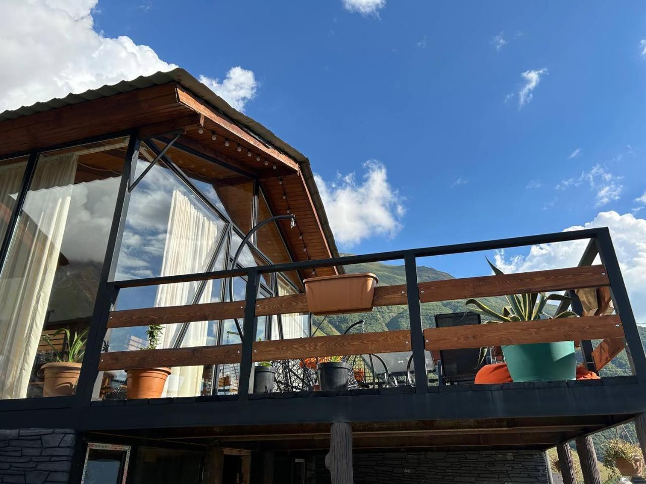 Panorama Cottages Kazbegi Exteriör bild