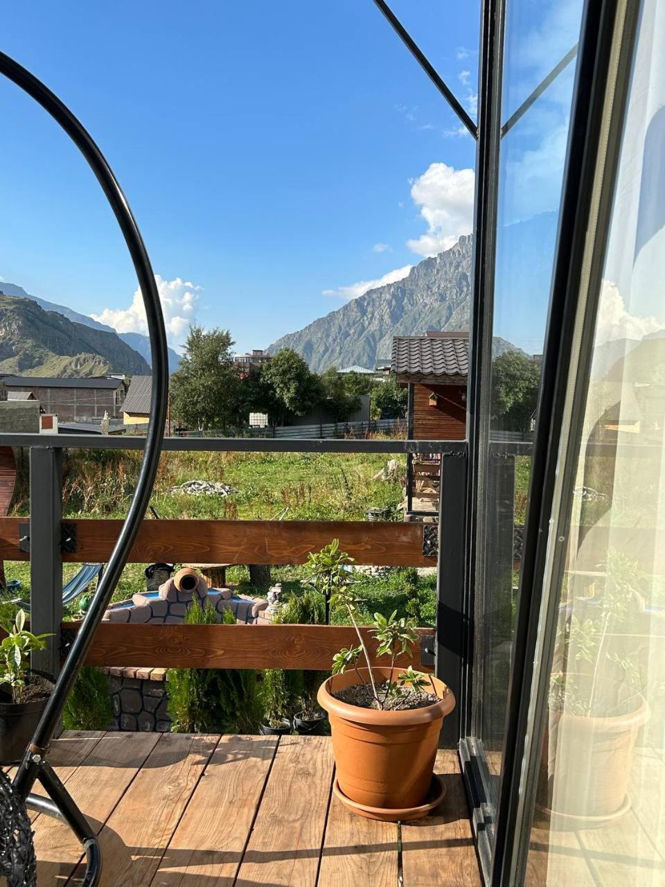 Panorama Cottages Kazbegi Exteriör bild