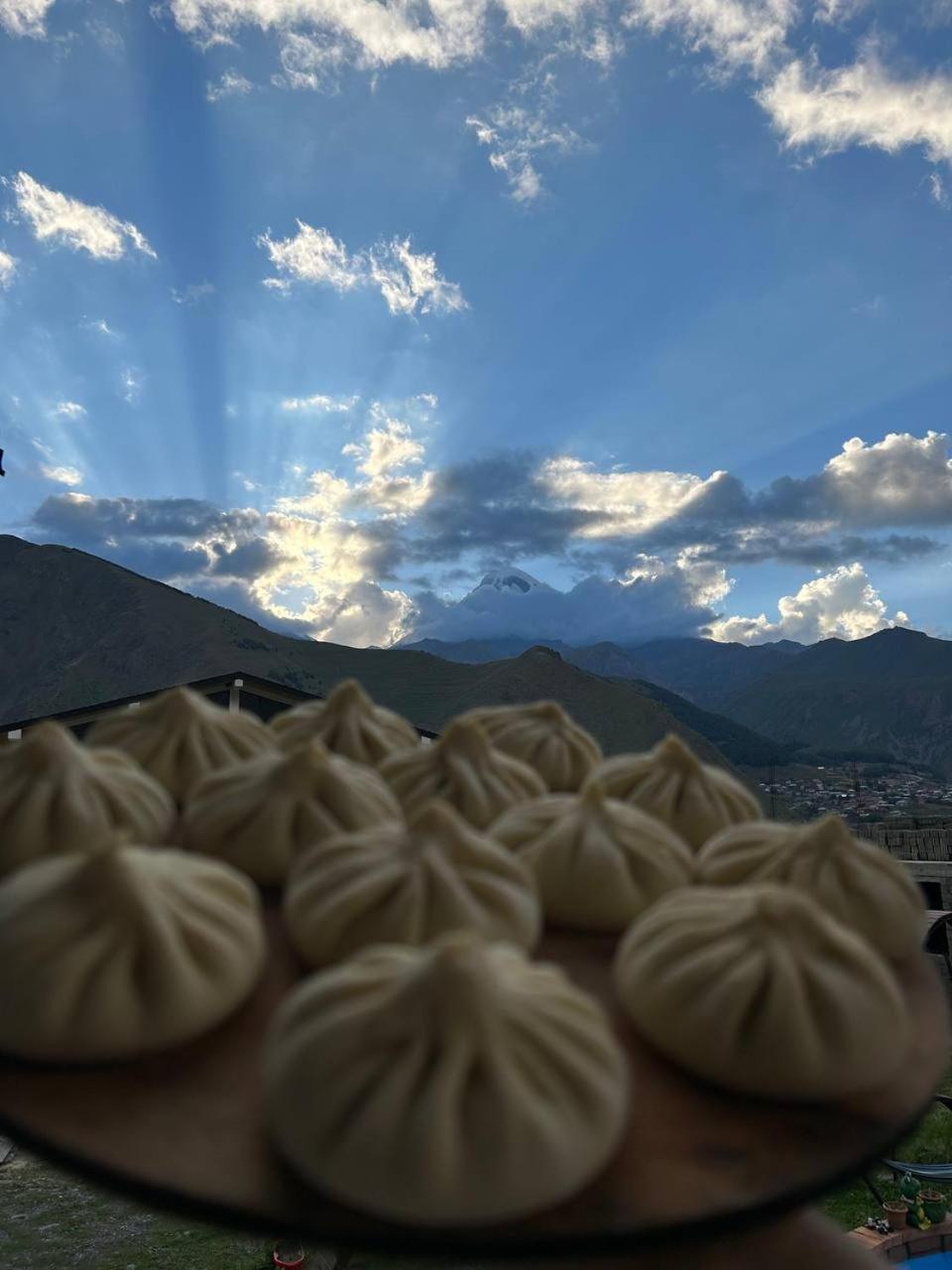 Panorama Cottages Kazbegi Exteriör bild